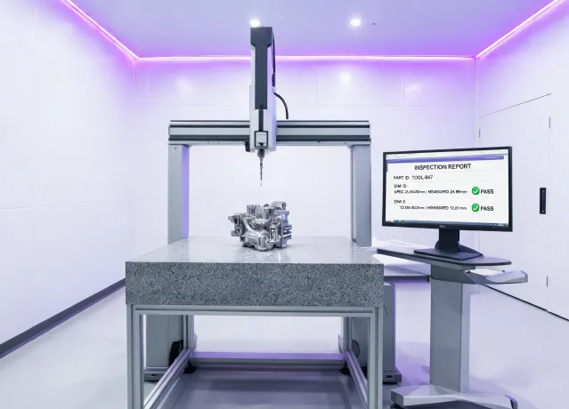 Metrology lab with CMM