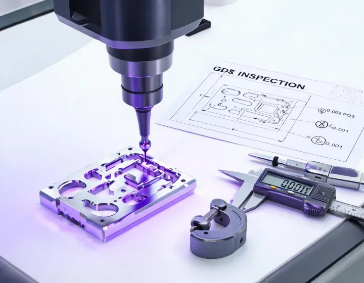 CMM inspection beside laser tooling